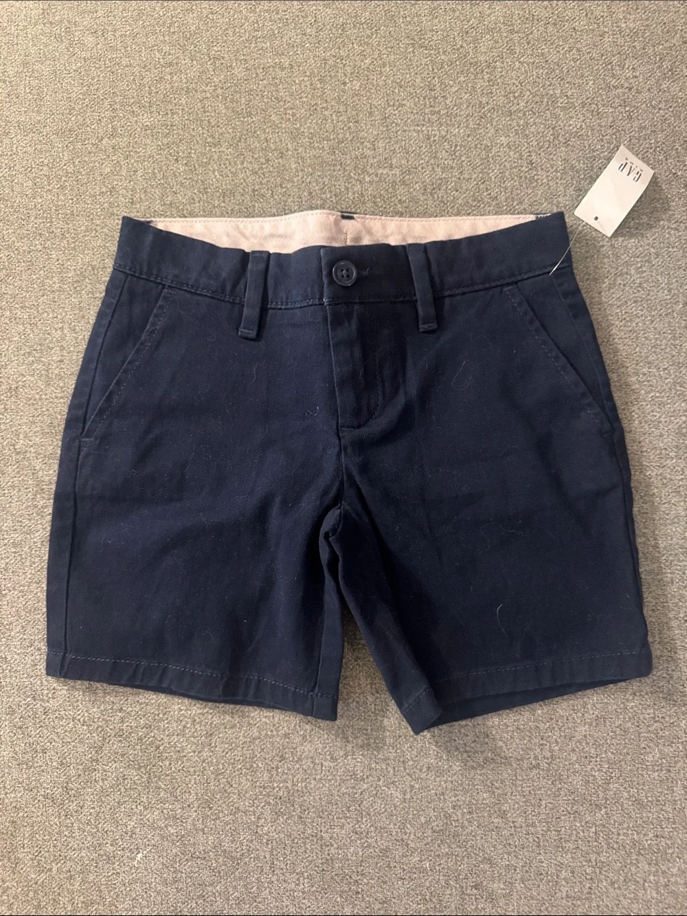 3/$15- GAP Navy Chino Bermuda Shorts